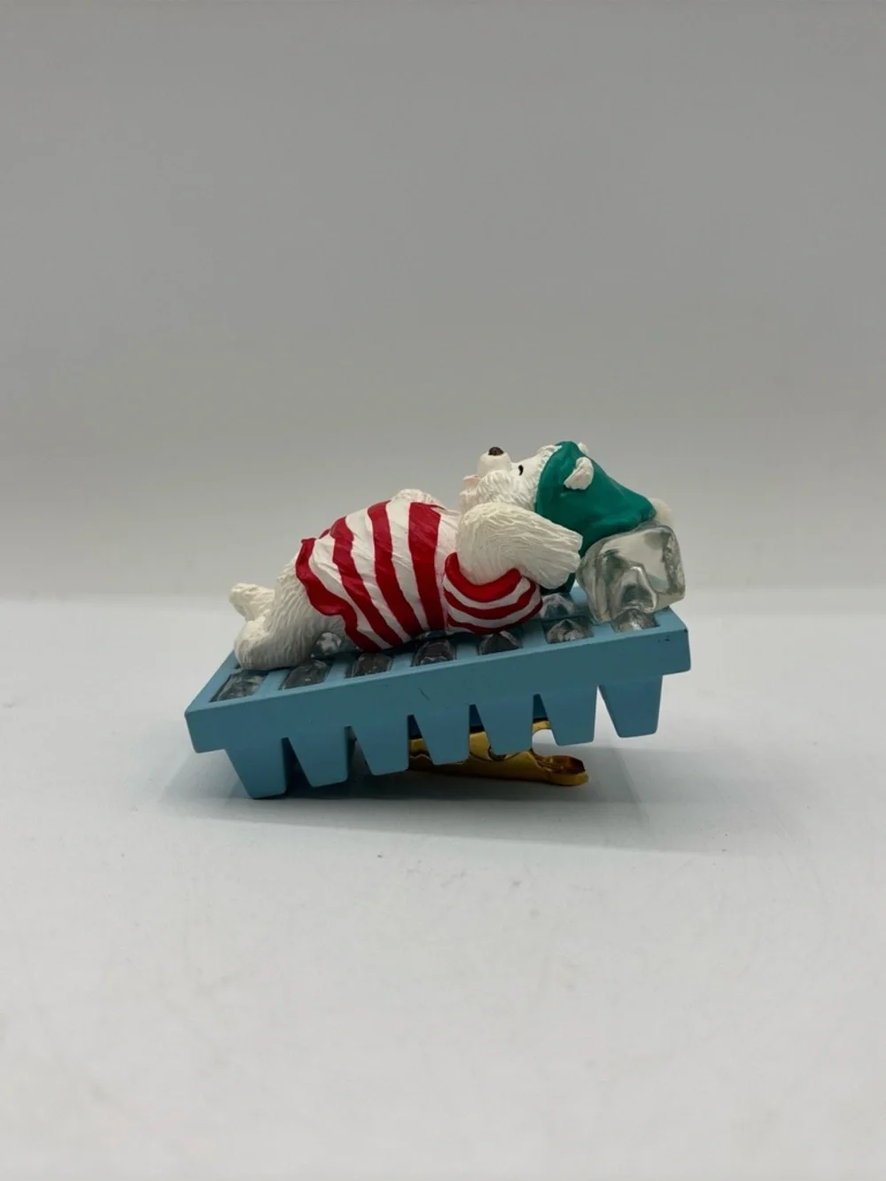 Hallmark Keepsake Ornament Dated 1993 Vintage Water Bed Snooze Handcrafted EUC‎